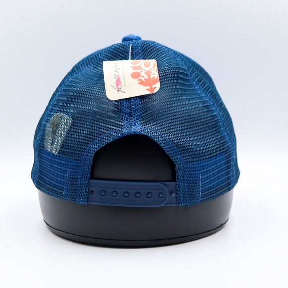 Free People‎ Movement Terry Trucker Hat Women ALL Blue NYC Mesh Snapback NWT main image 11